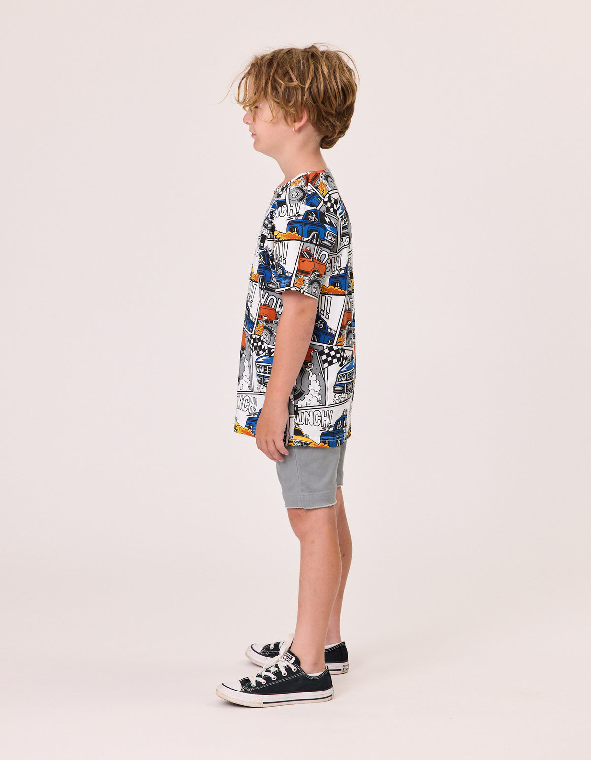 Radicool Kids Monster Trucks Short Sleeve Tee
