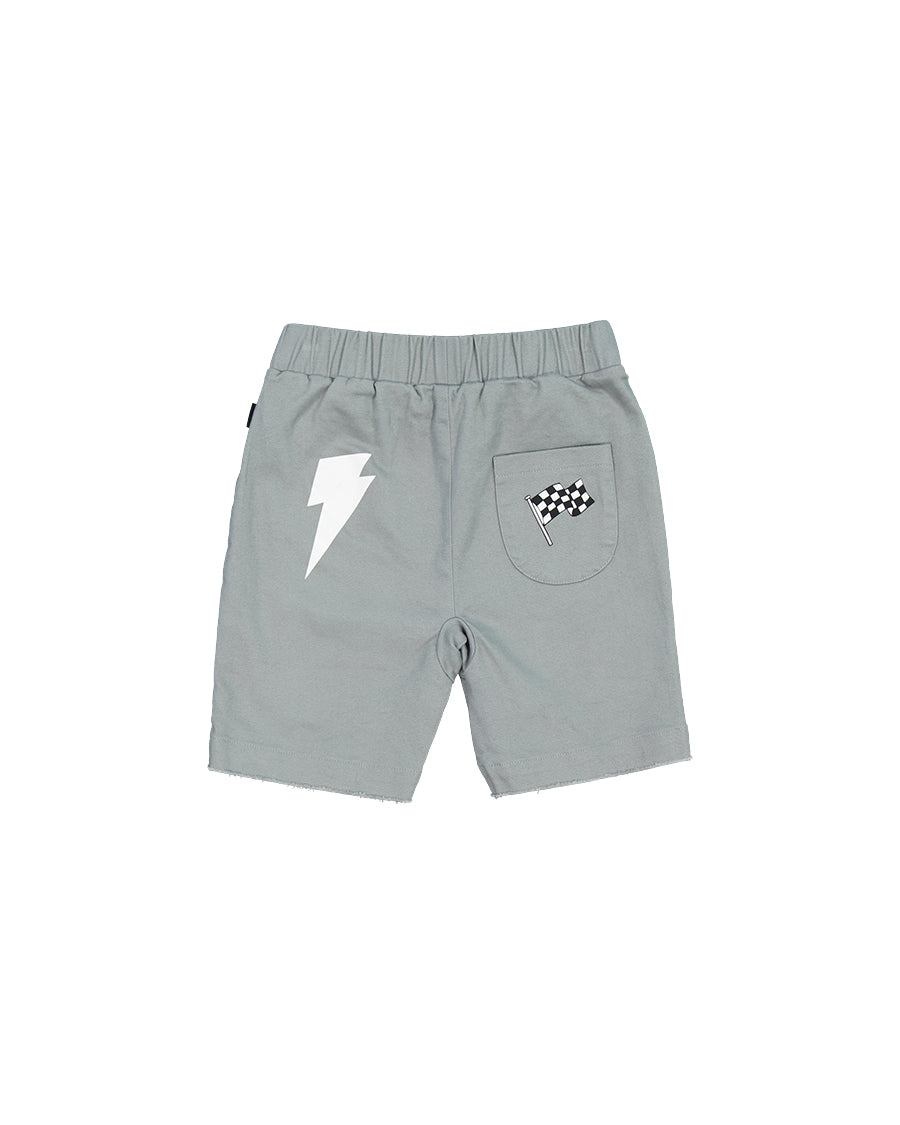 Radicool Kids Gunmetal Denim Short