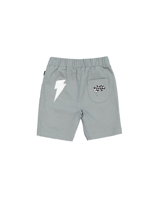 Radicool Kids Gunmetal Denim Short