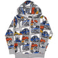 Radicool Kids Monster Trucks Zip Hood