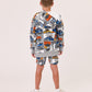 Radicool Kids Monster Trucks Zip Hood