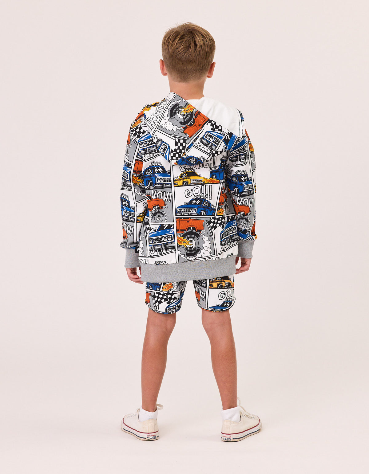 Radicool Kids Monster Trucks Zip Hood