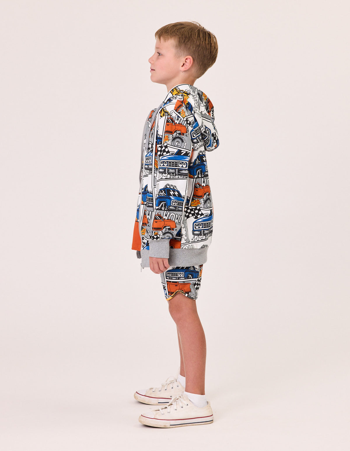 Radicool Kids Monster Trucks Zip Hood