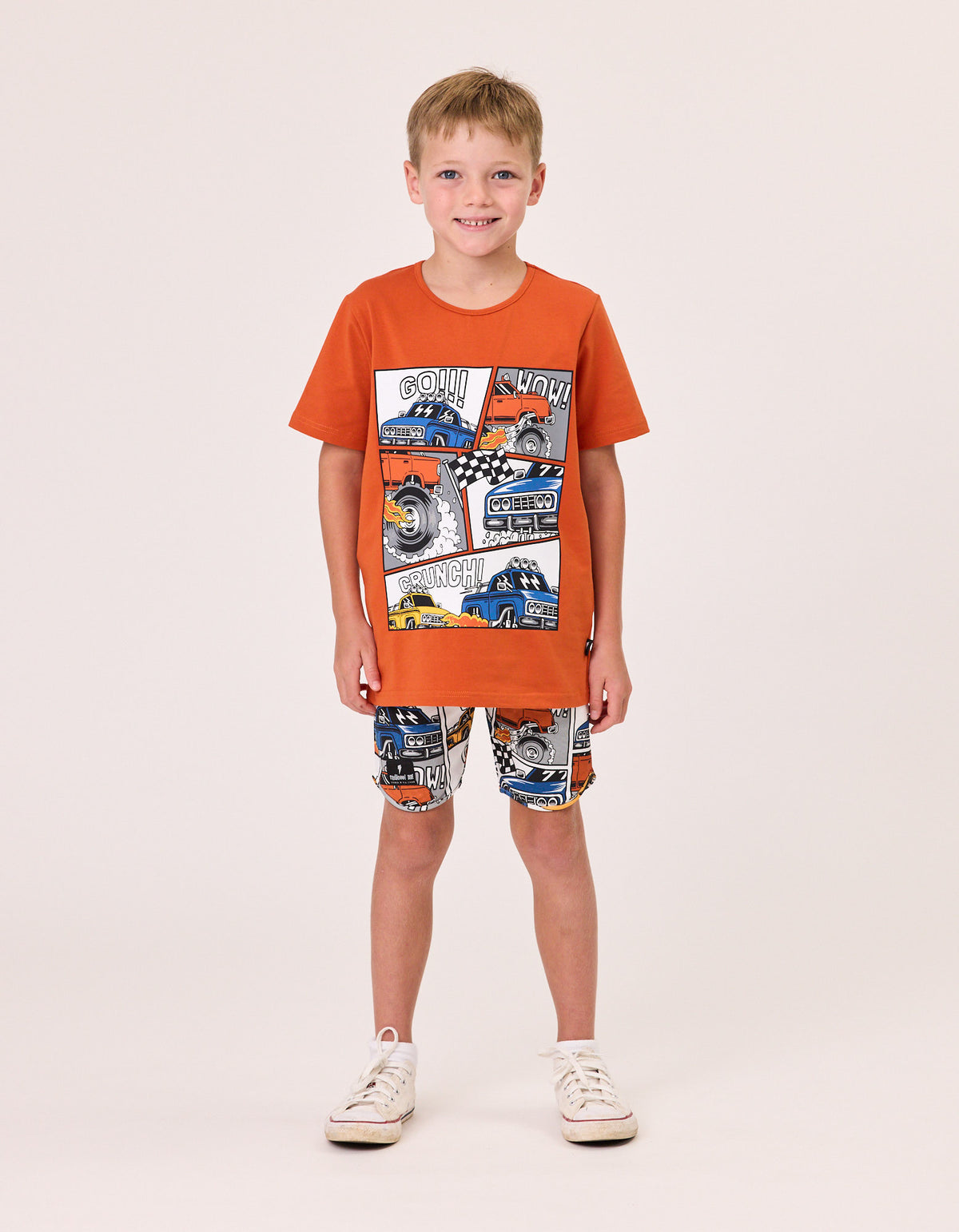 Radicool Kids Monster Trucks Short