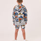 Radicool Kids Monster Trucks Zip Hood