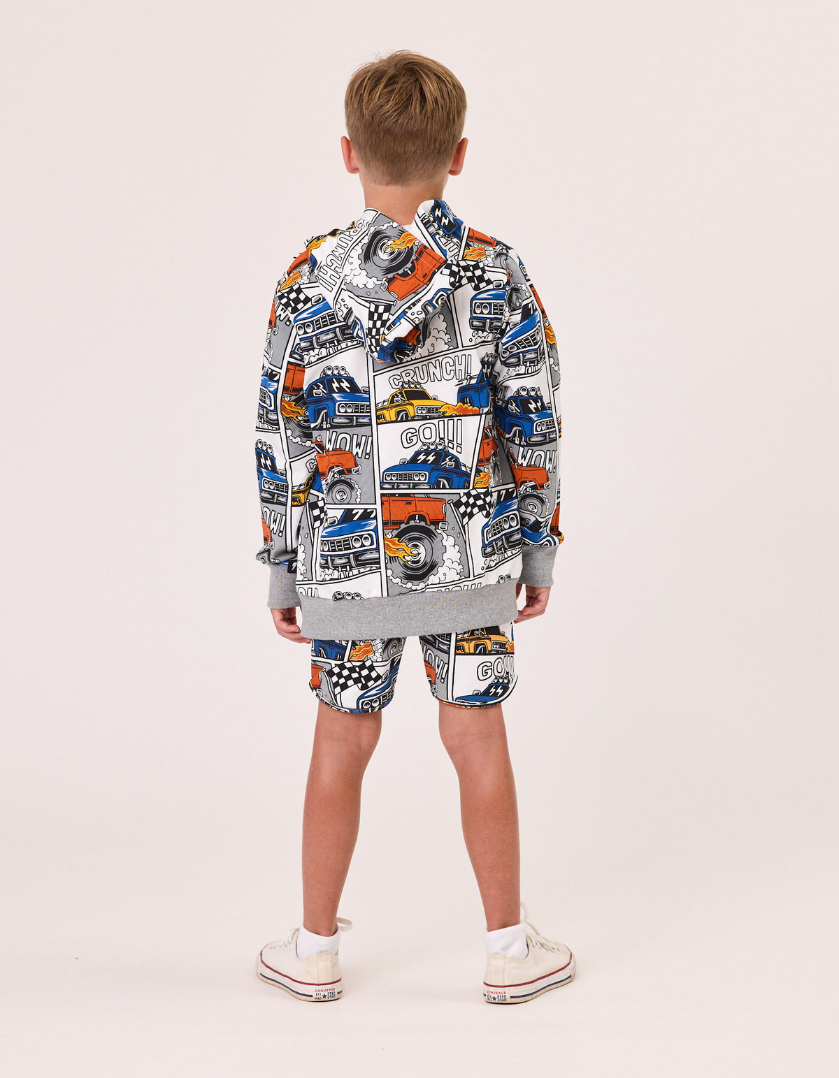 Radicool Kids Monster Trucks Zip Hood