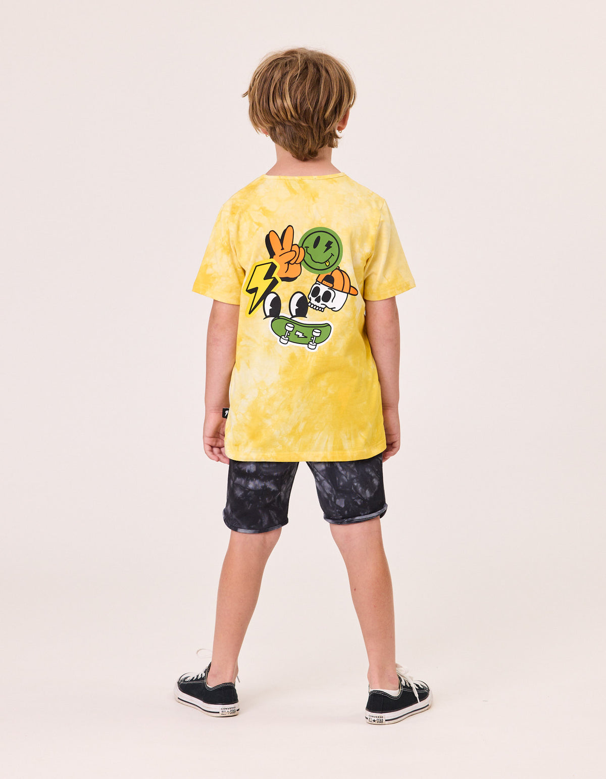 Radicool Kids Tie Dye Skater Tee