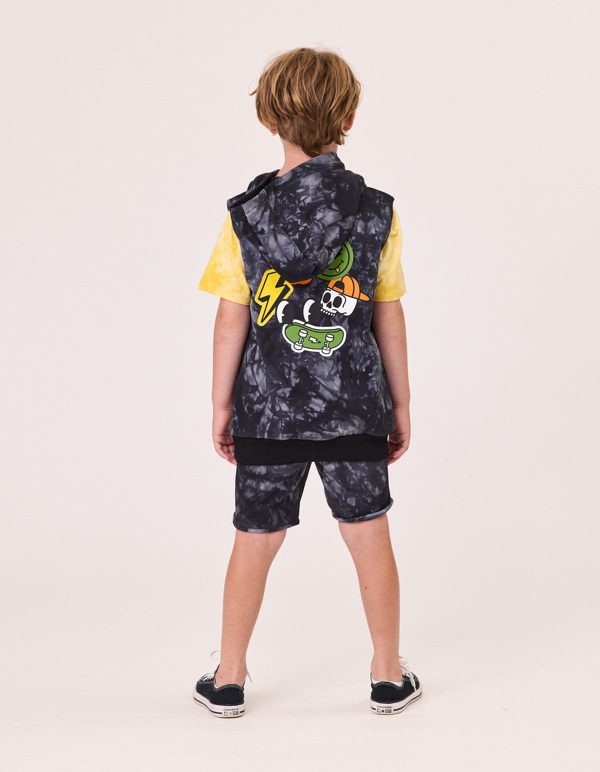 Radicool Kids Skate Club Sleeveless Hood