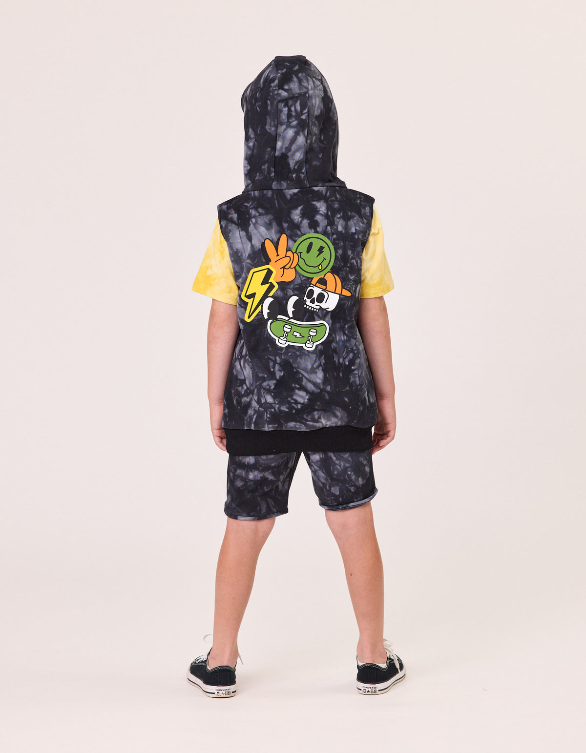 Radicool Kids Skate Club Sleeveless Hood