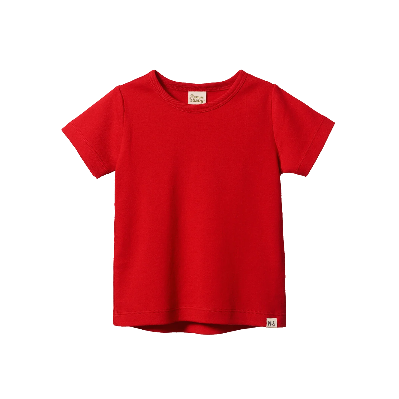 Nature Baby Short Sleeve River Tee Red