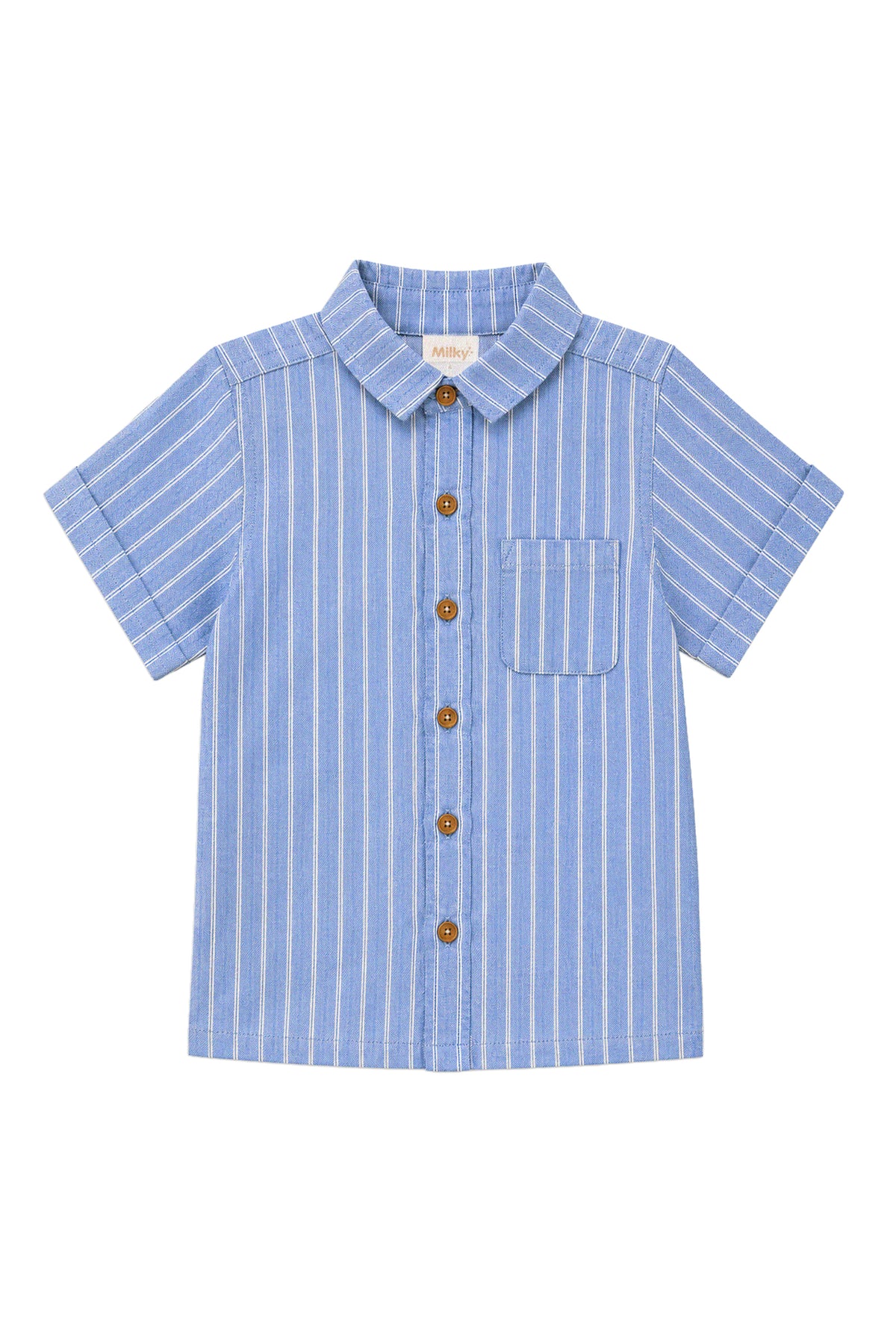 Milky Riviera Stripe Shirt