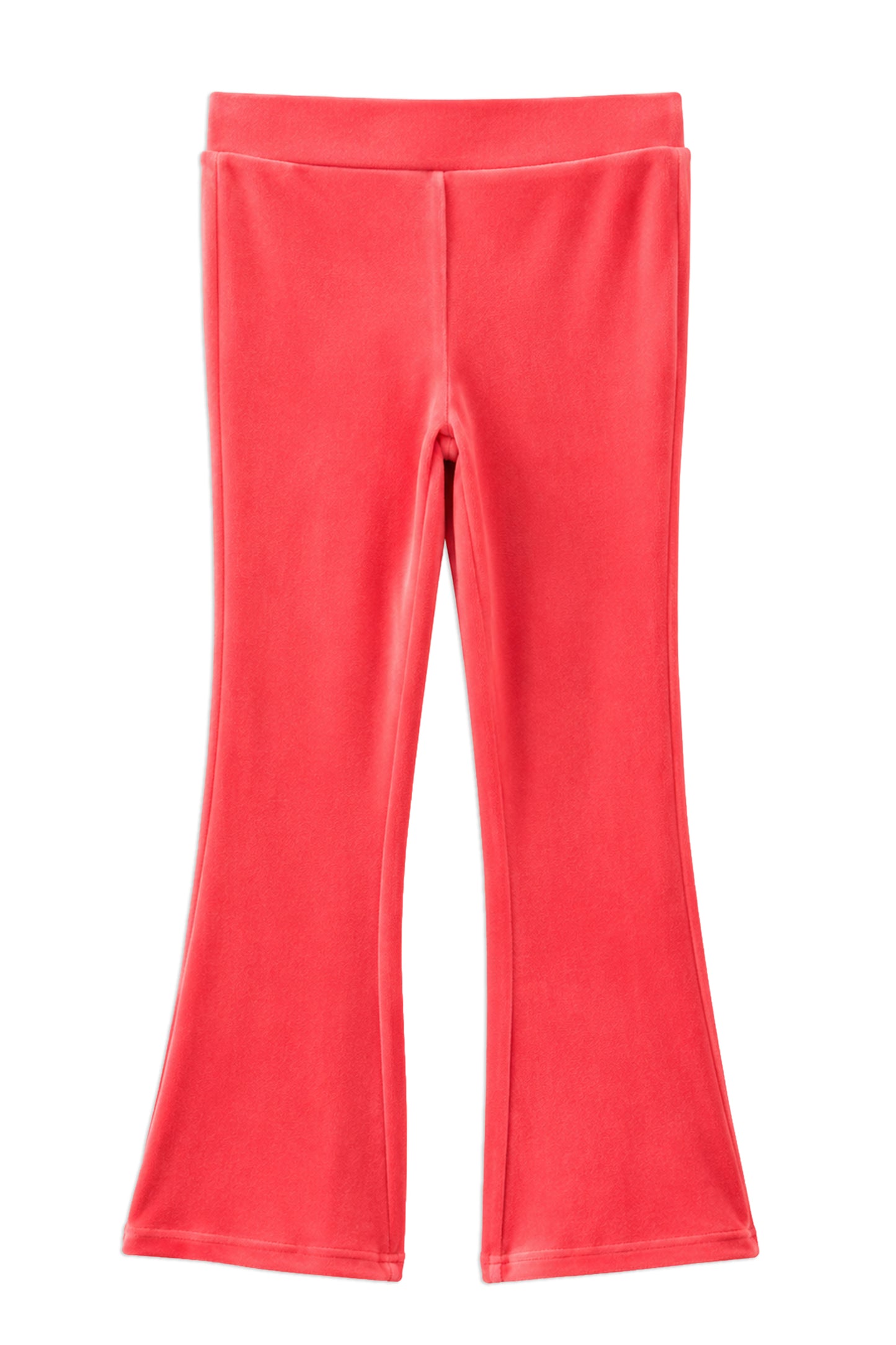 Milky Rouge Velour Flares