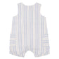 Minihaha Puffin Stripe Romper Blue Stripe