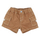 Minihaha Patch Pocket Shorts Caramel