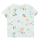 Minihaha Surfs Up Print Boys Tee