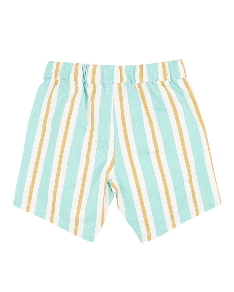 Minihaha Surfs Up Stripe Boys Shorts