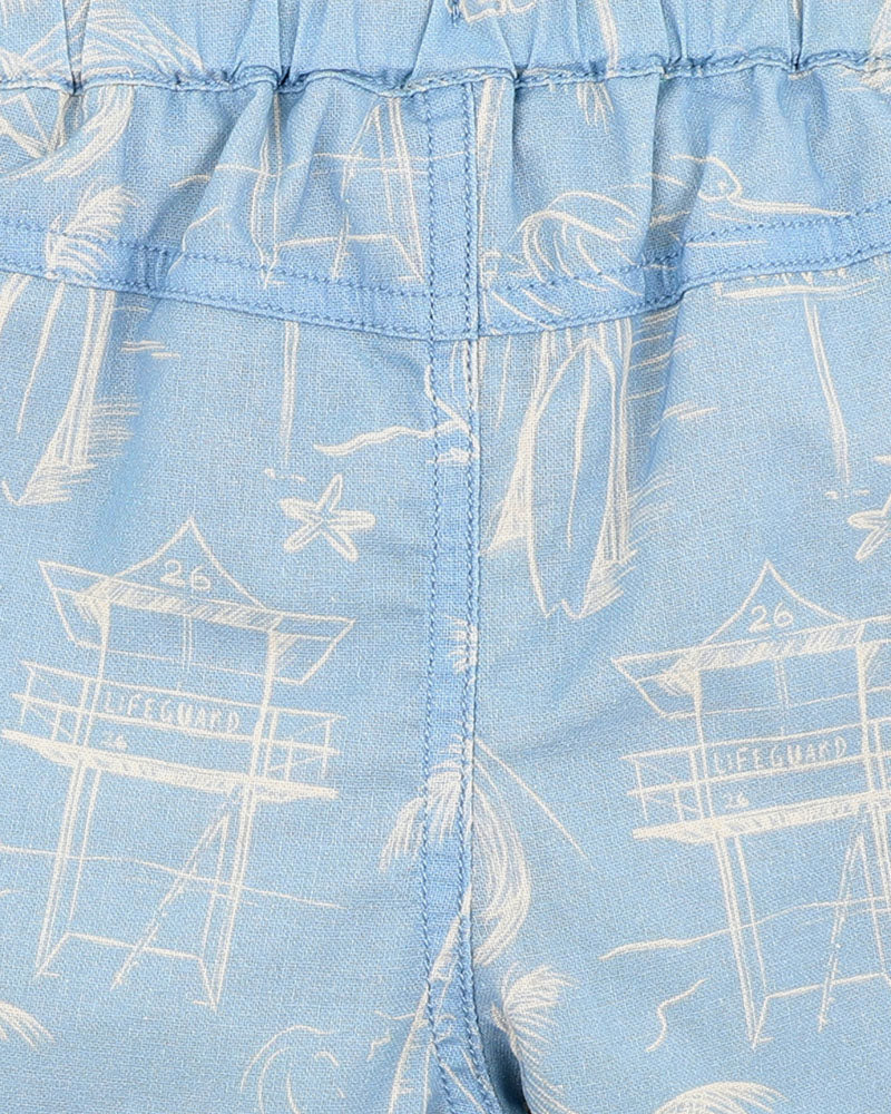 Minihaha Surfs Up Linework Boys Shorts