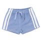 Minihaha Havana Blue Side Stripe Towelling Shorts