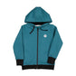 Radicool Tribe Zip Hood Teal Green