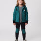 Radicool Tribe Zip Hood Teal Green