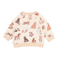 Minihaha Cool Dogs Print Sweatshirt