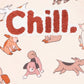 Minihaha Cool Dogs Print Sweatshirt