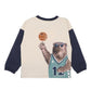 Minihaha Boys Wild Side Basketball Long Sleeve Tee