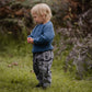 Minihaha Baby Washed Black Pull On Cargo Jeans