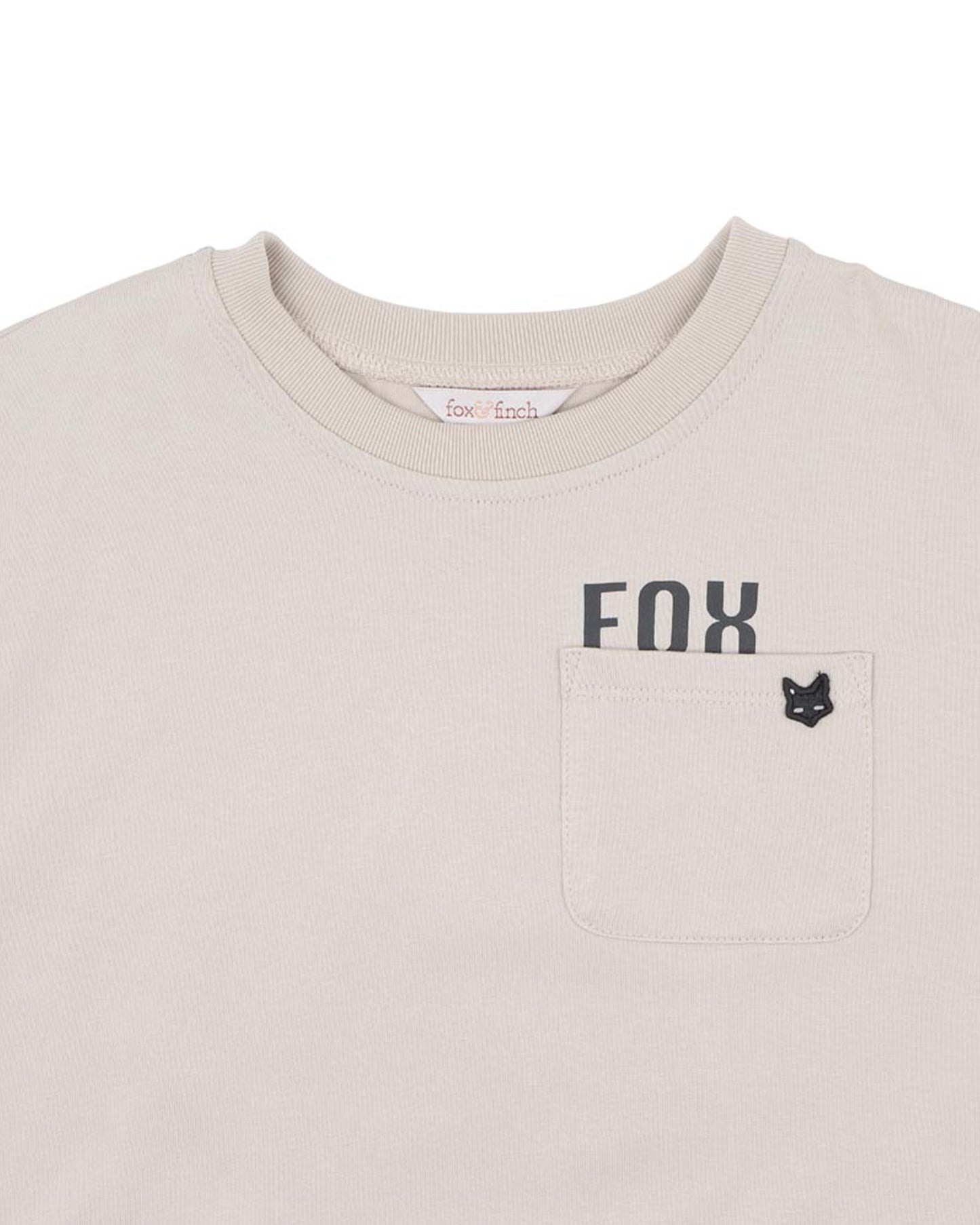 Minihaha Boys Outback Adventure Fox Long Sleeve Tee