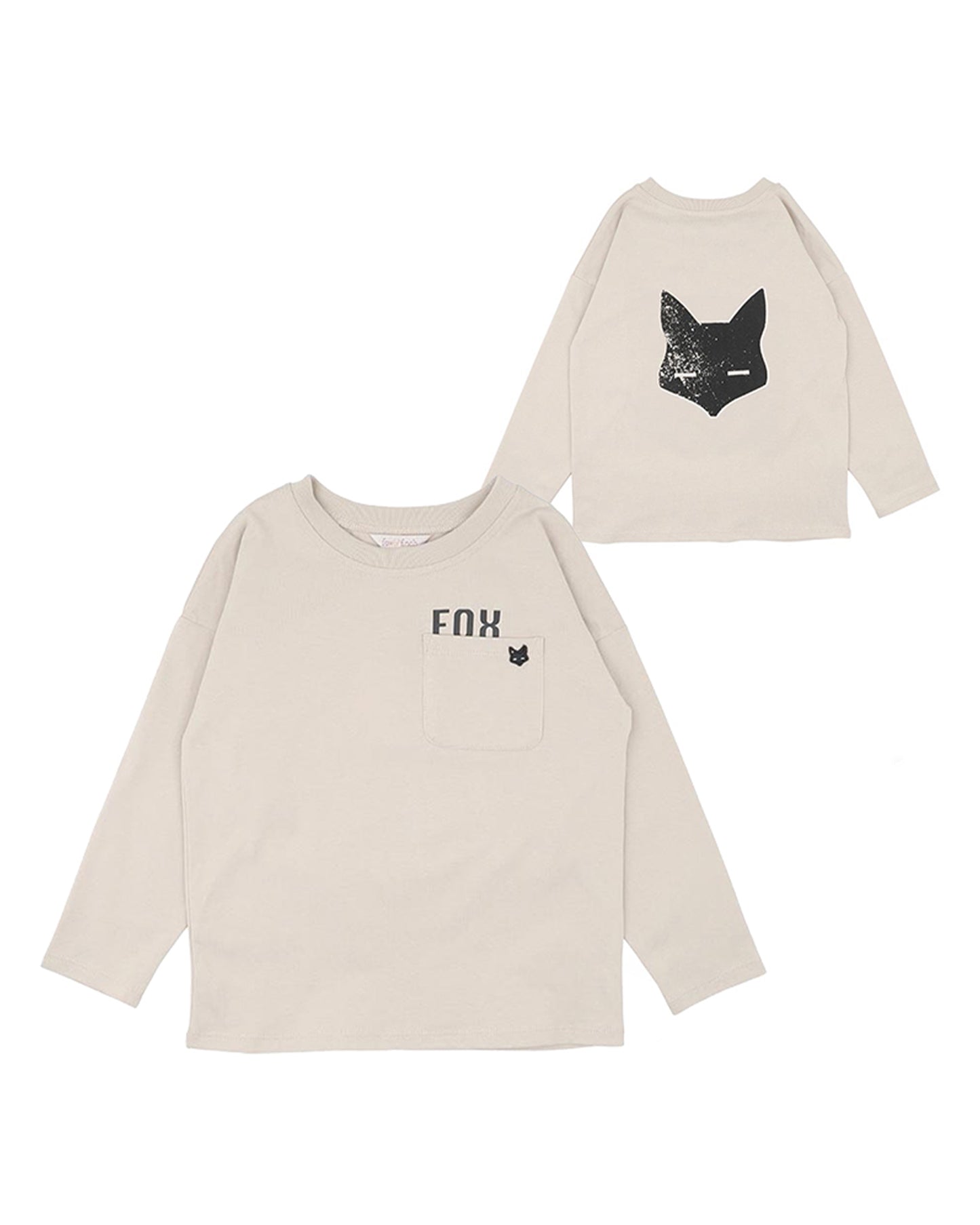 Minihaha Boys Outback Adventure Fox Long Sleeve Tee