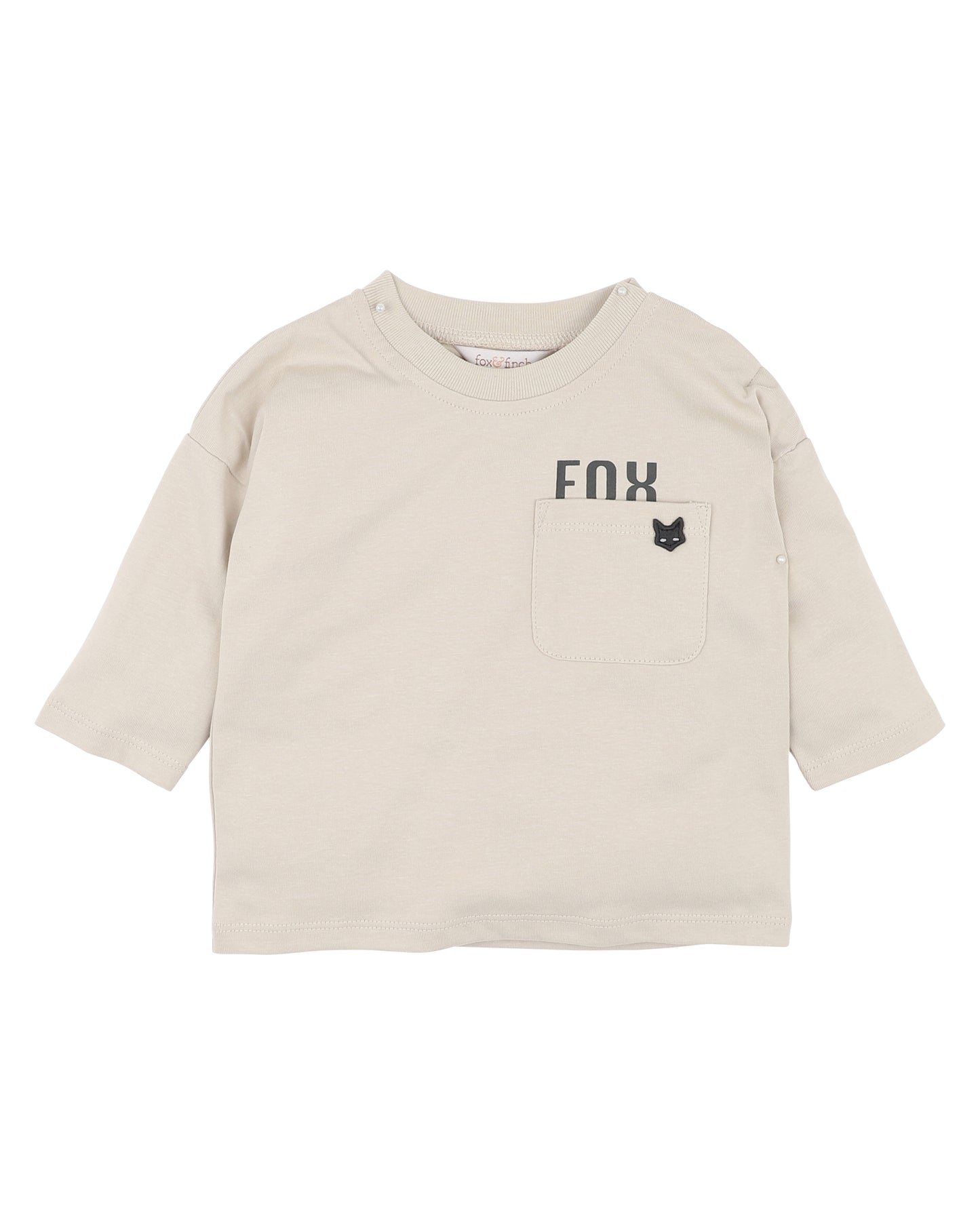 Minihaha Baby Outback Adventure Fox Long Sleeve Tee