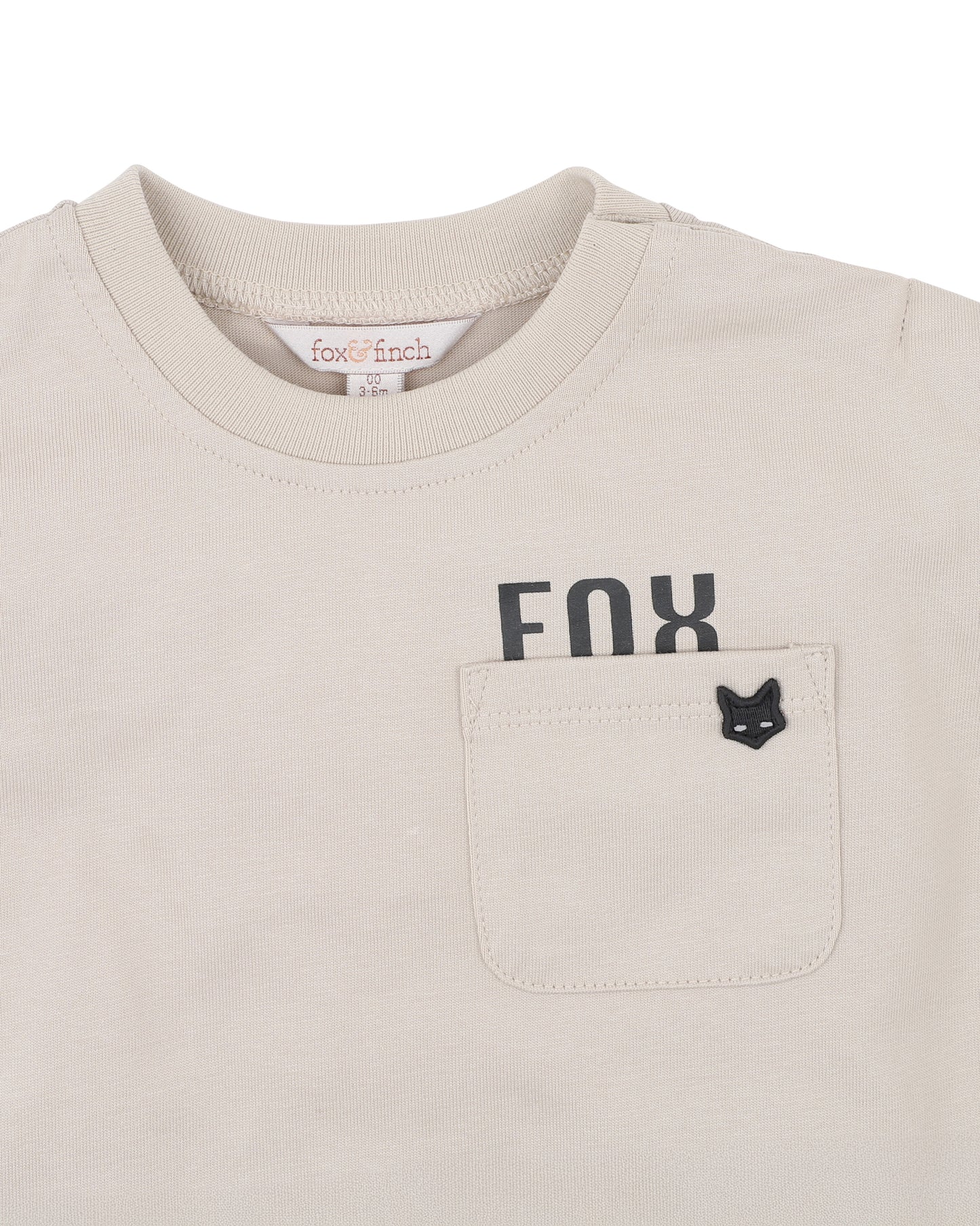 Minihaha Baby Outback Adventure Fox Long Sleeve Tee
