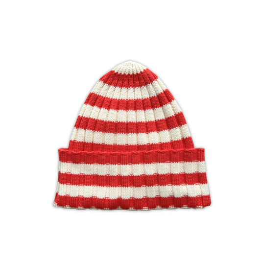Grown Organic Striped Pixie Rib Beanie Sauce