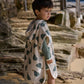 Nature Baby Organic Cotton Poncho Towel Pear Print