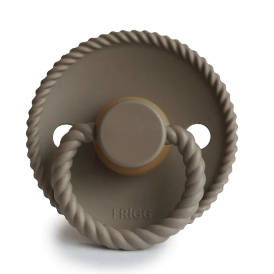 Frigg Rope Natural Rubber Pacifiers Portobello