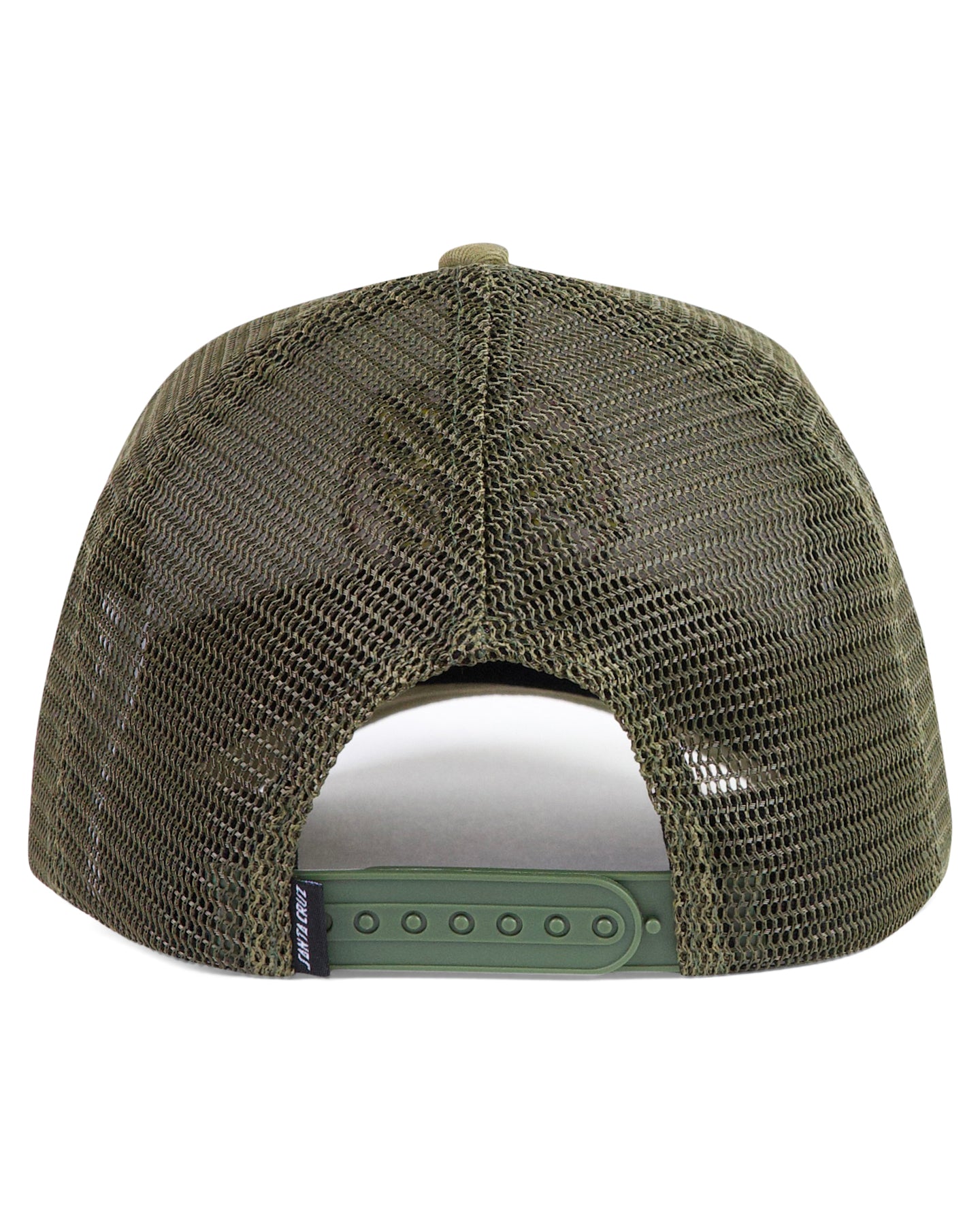 Santa Cruz Classic Dot Trucker Cap Moss