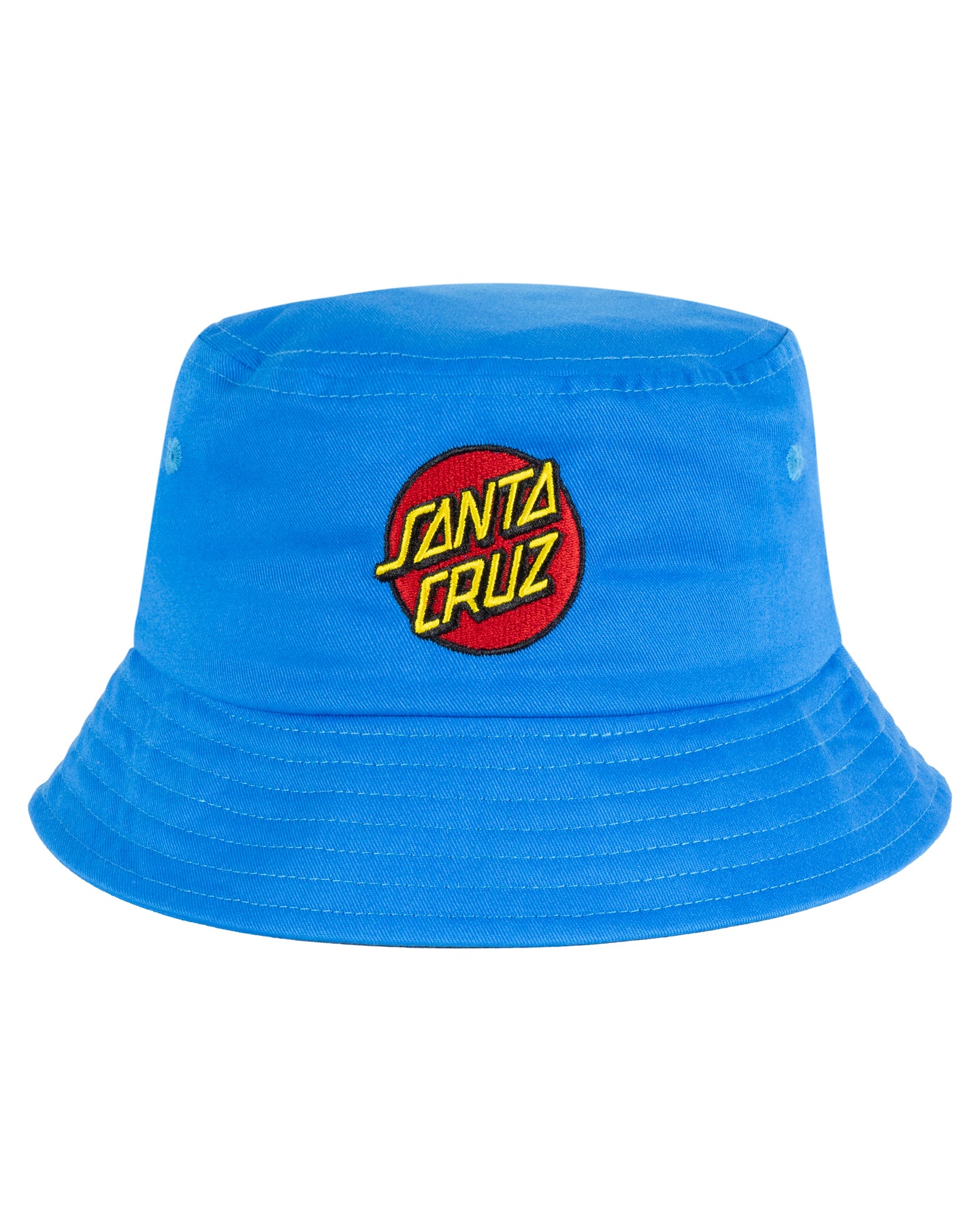 Santa Cruz Classic Dot Patch Bucket Hat Blue