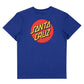 Santa Cruz Classic Dot Chest Tee Dark Blue