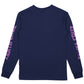 Santa Cruz Inherit Pop Long Sleeve Tee Dark Blue