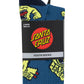 Santa Cruz Crowded Hand Crew Socks Vintage Blue/Sage 2 Pack