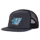 Santa Cruz Melting Strip Trucker Cap Dark Grey Marle