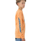 Santa Cruz Decaying Hand Centre Strip Long Sleeve Orange