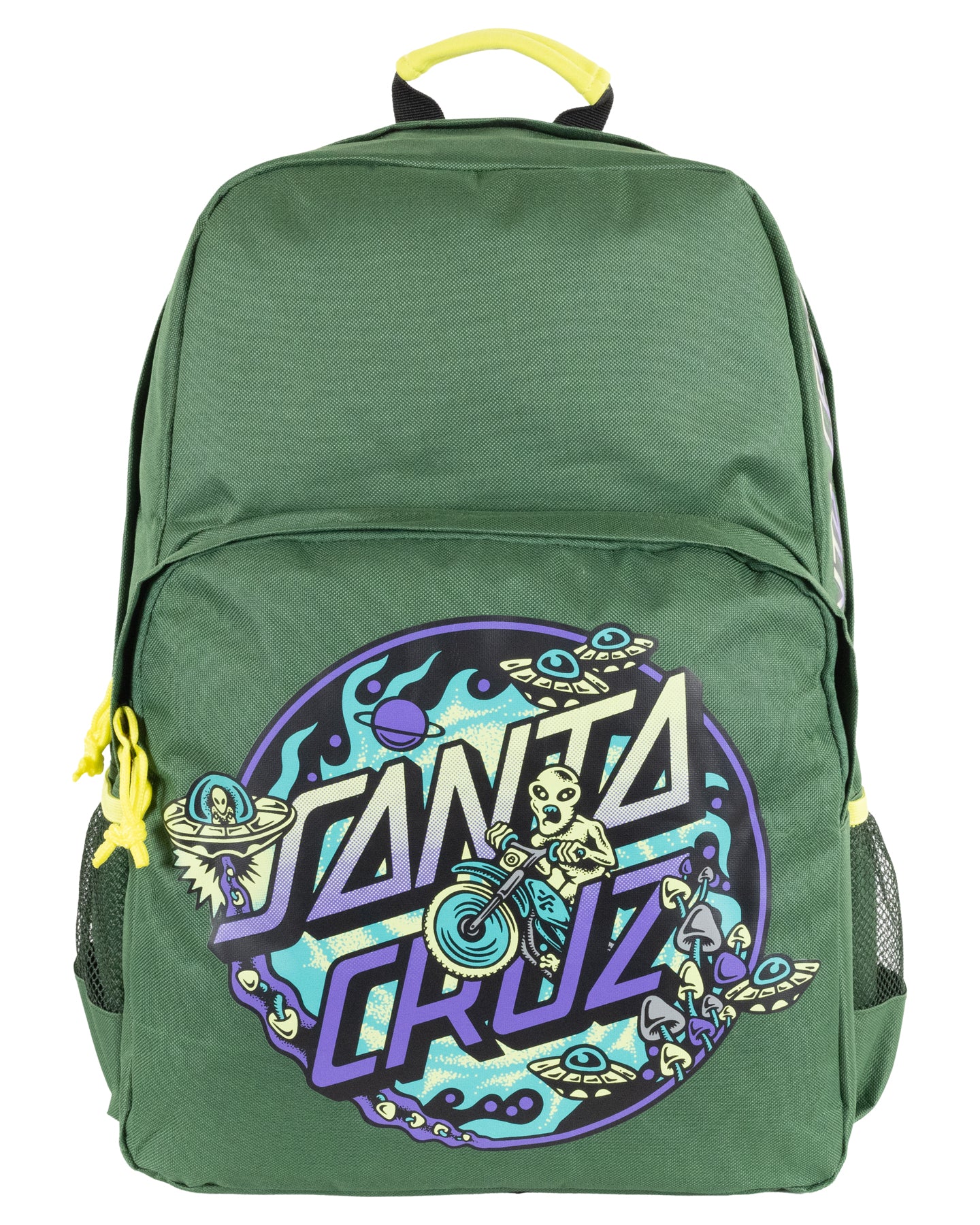 Santa Cruz Winkowski Dope Planet 2 Dot Backpack Dark Green