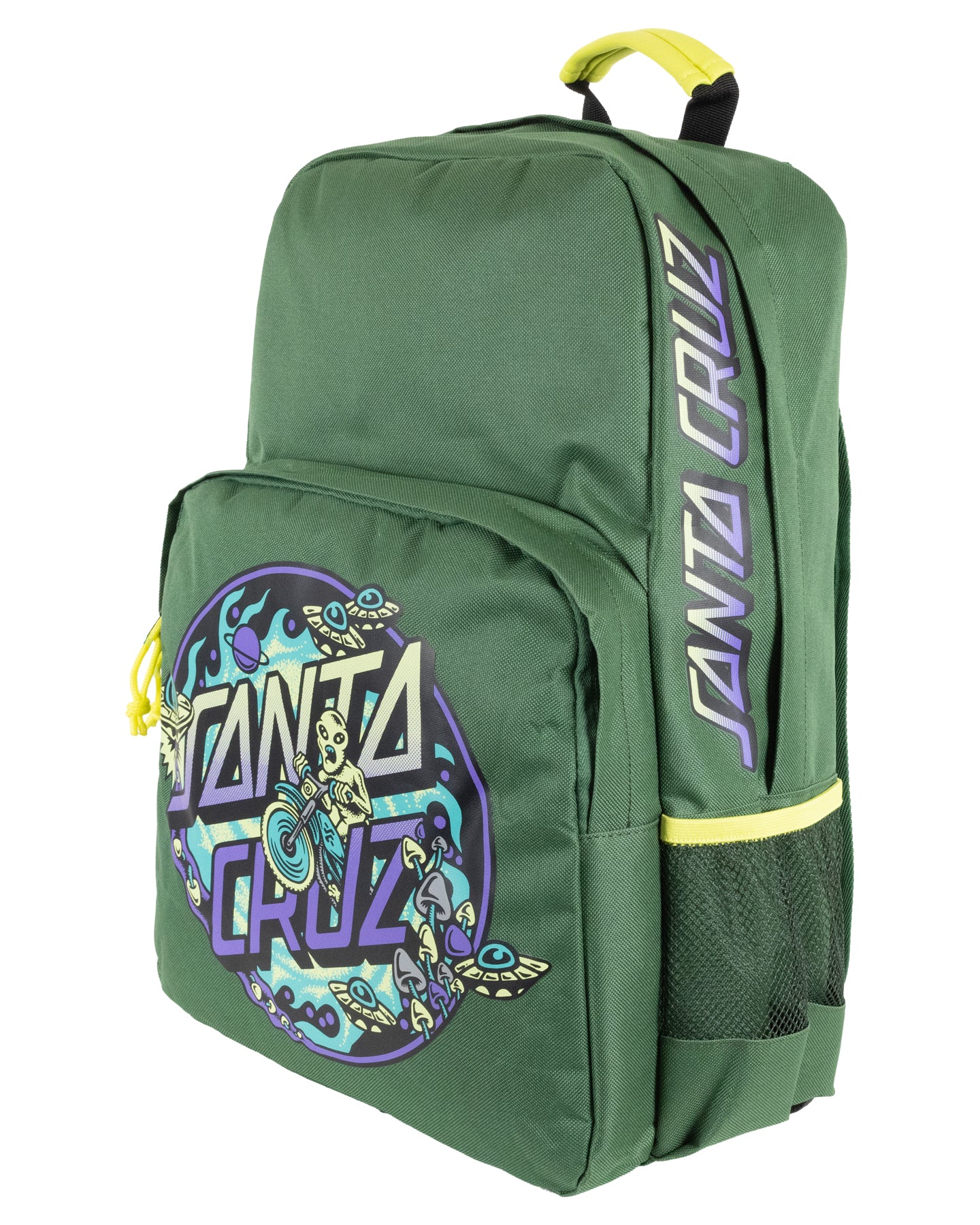Santa Cruz Winkowski Dope Planet 2 Dot Backpack Dark Green