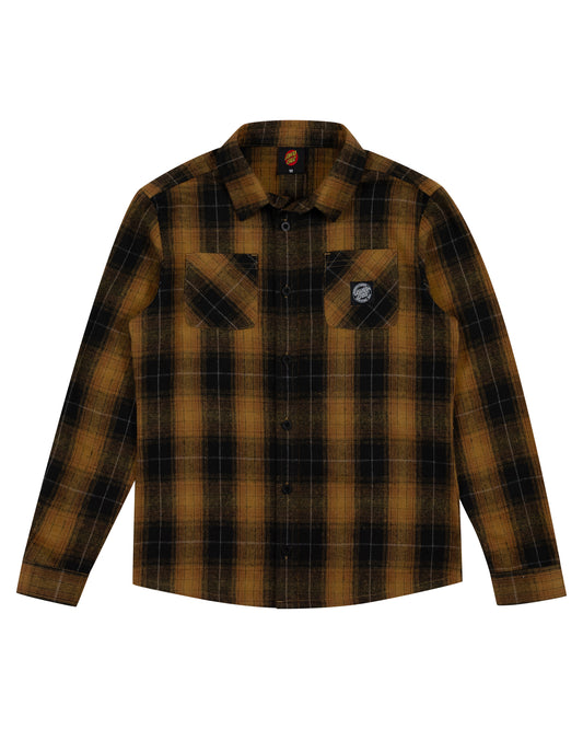 Santa Cruz MFG Axle Plaid Shirt Ginger