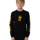 Santa Cruz Screaming Mouth Mono Front Long Sleeve Tee Black