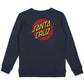 Santa Cruz Classic Dot Chest Sweater Charcoal