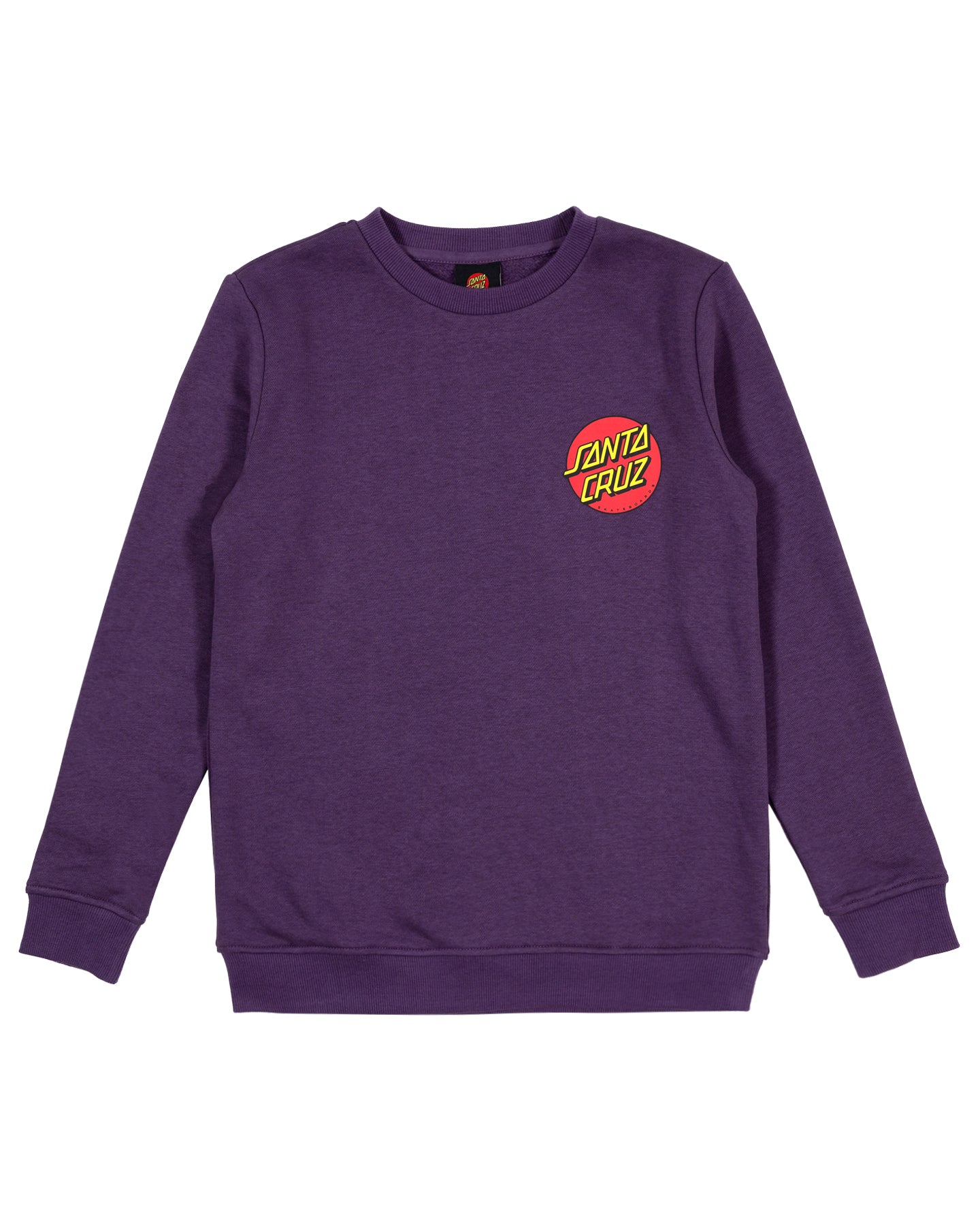 Santa Cruz Classic Dot Chest Sweater Purple