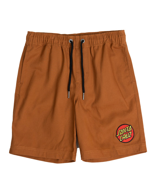 Santa Cruz Classic Dot Switch Short Brown