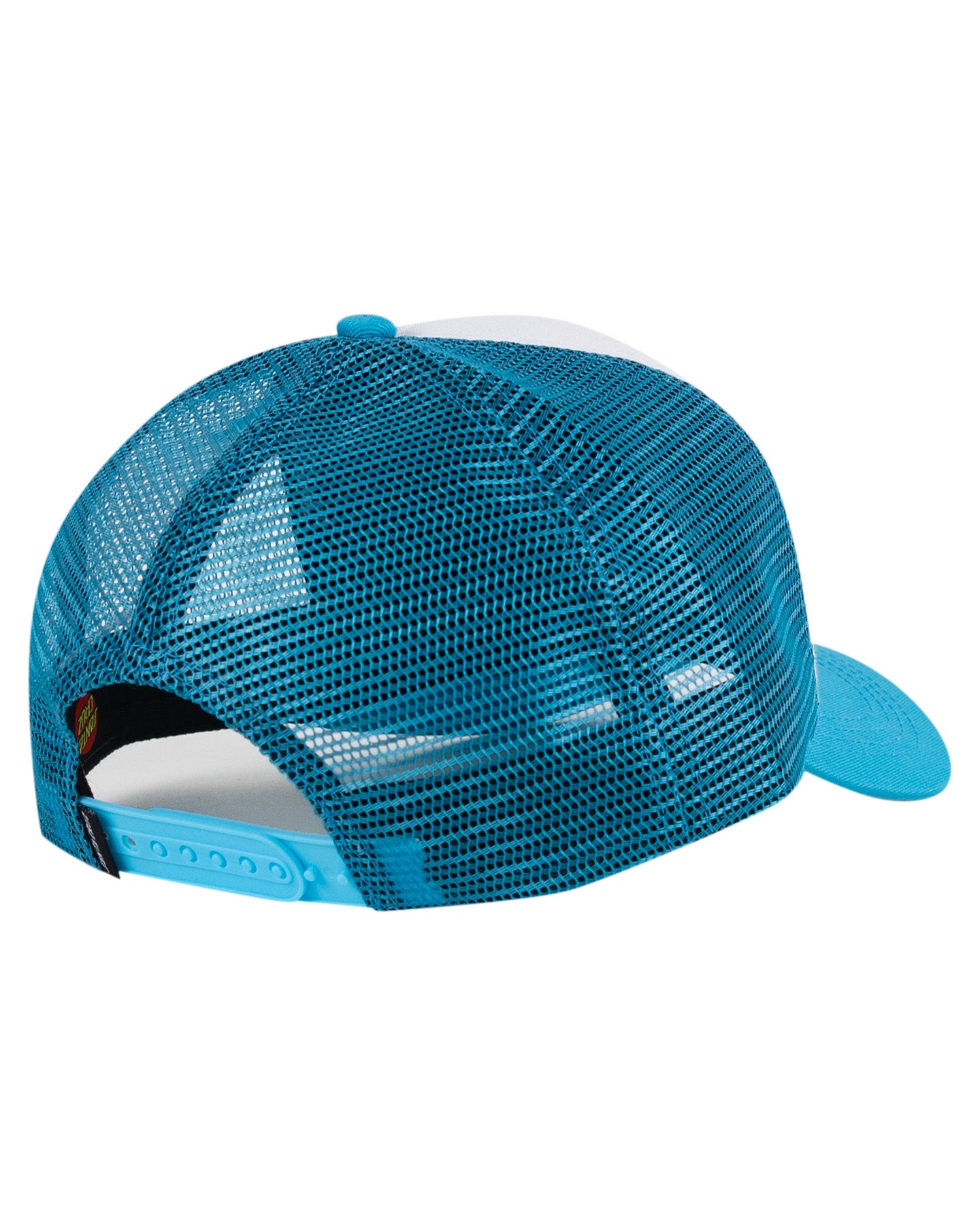 Santa Cruz Shark Dot Trucker Cap Turquoise